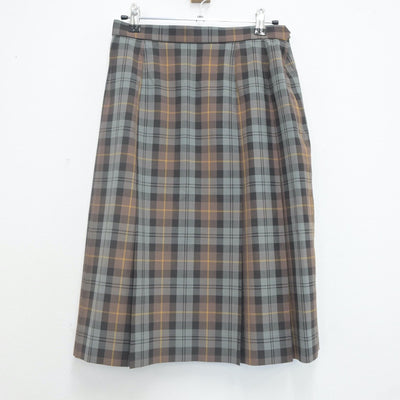 【中古】石川県 小松市立高等学校 女子制服 1点（スカート）sf022586