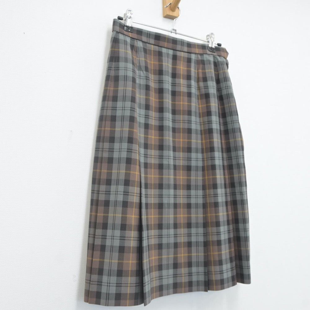 【中古】石川県 小松市立高等学校 女子制服 1点（スカート）sf022586