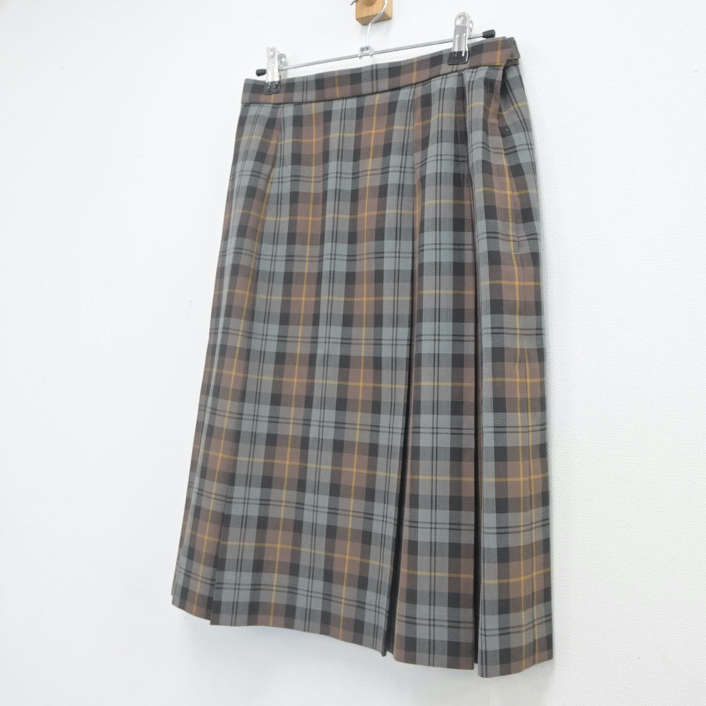 【中古】石川県 小松市立高等学校 女子制服 1点（スカート）sf022586