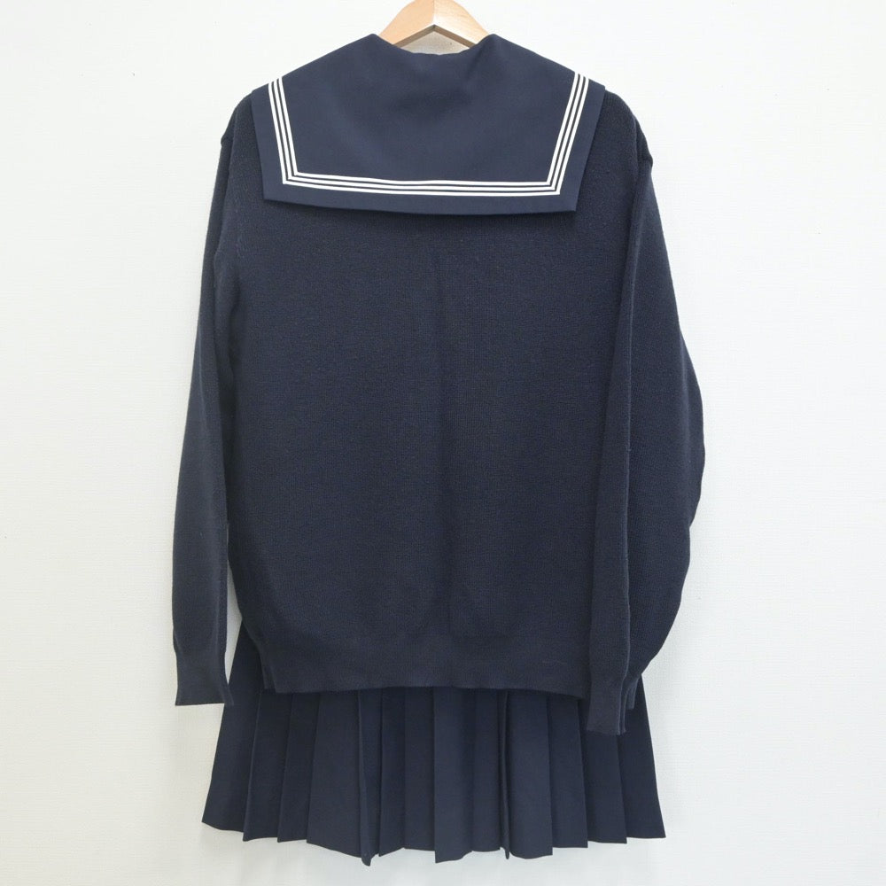 中古制服】愛知県 碧南高等学校 女子制服 3点（セーラー服・ニット・スカート）sf022590【リサイクル学生服】 | 中古制服通販パレイド