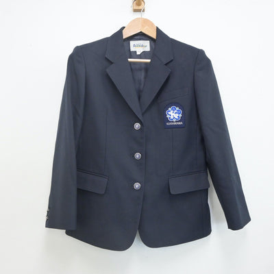 【中古】東京都 小石川中等教育学校 女子制服 3点（ブレザー・ニット）sf022597