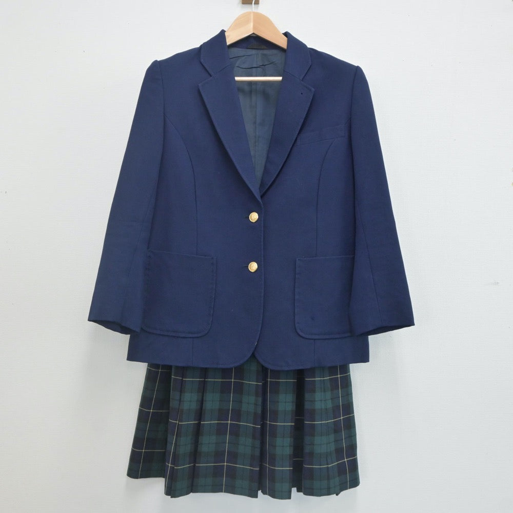 【中古】大阪府 金光大阪高等学校 女子制服 3点（ブレザー・スカート）sf022598