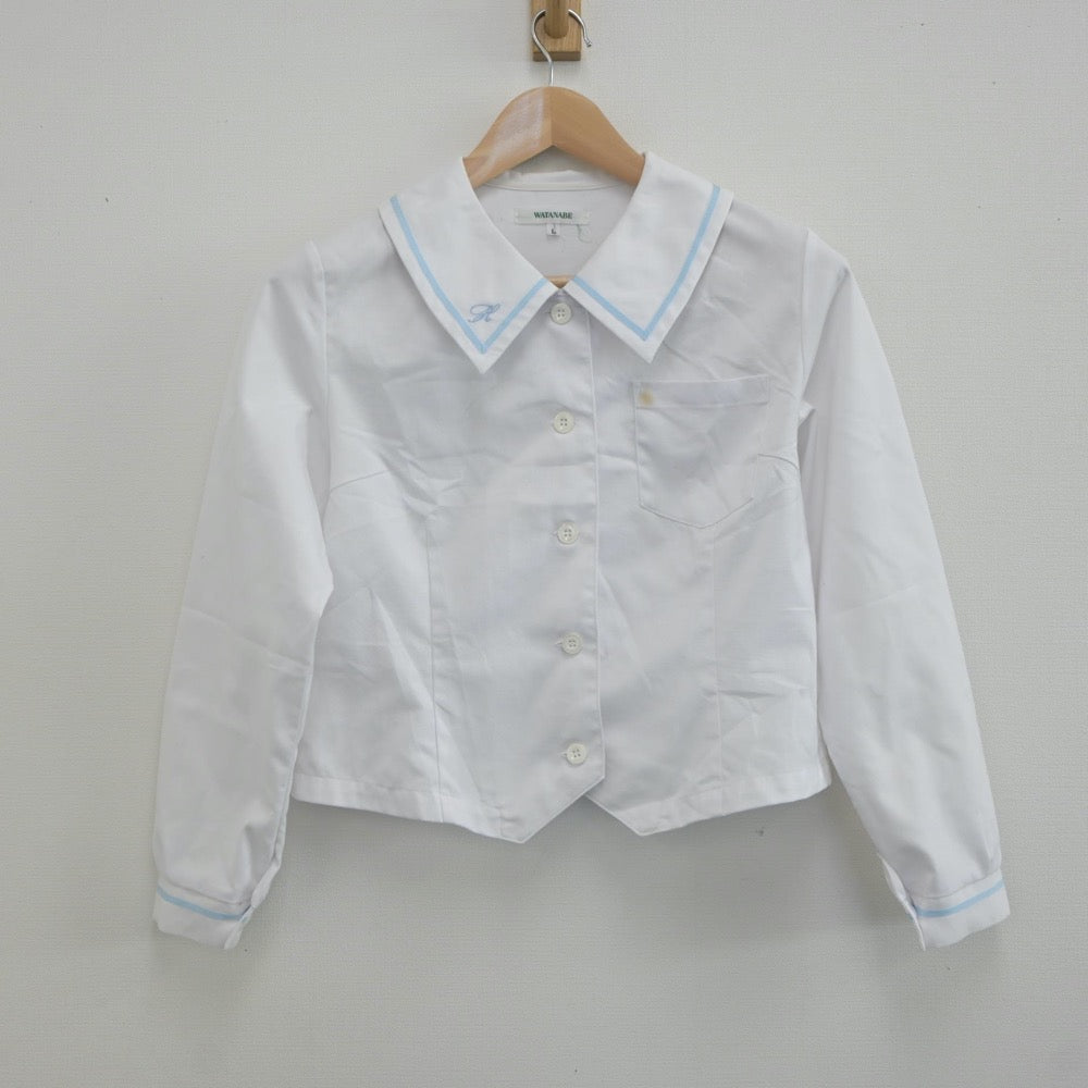 【中古】静岡県 浜名高等学校 女子制服 2点（シャツ・スカート）sf022605