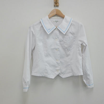 【中古】静岡県 浜名高等学校 女子制服 2点（シャツ・スカート）sf022606