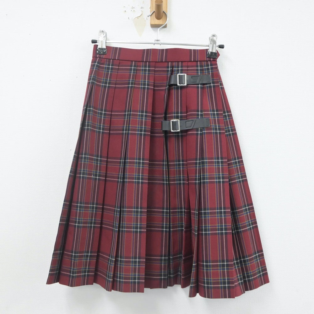 【中古】京都府 立命館中学校 女子制服 1点（スカート）sf022618