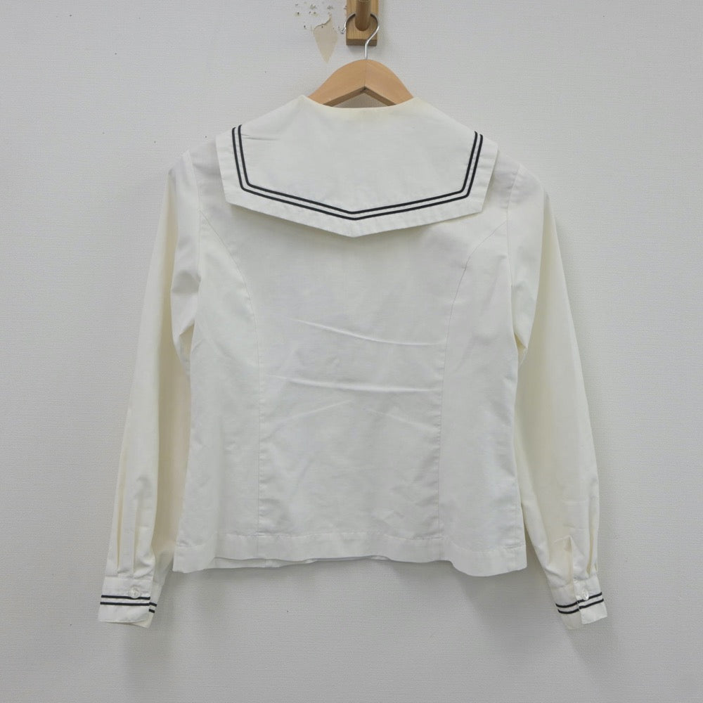 【中古】岡山県 倉敷翠松高等学校 女子制服 1点（セーラー服）sf022622