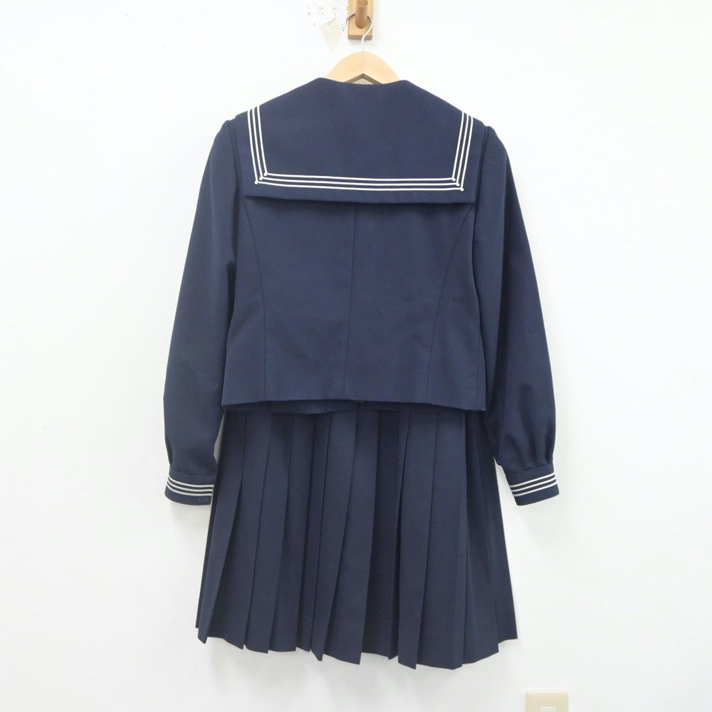 逆輸入 中古制服】秋田県 勝平中学校 3点（セーラー服 女子制服 学生服