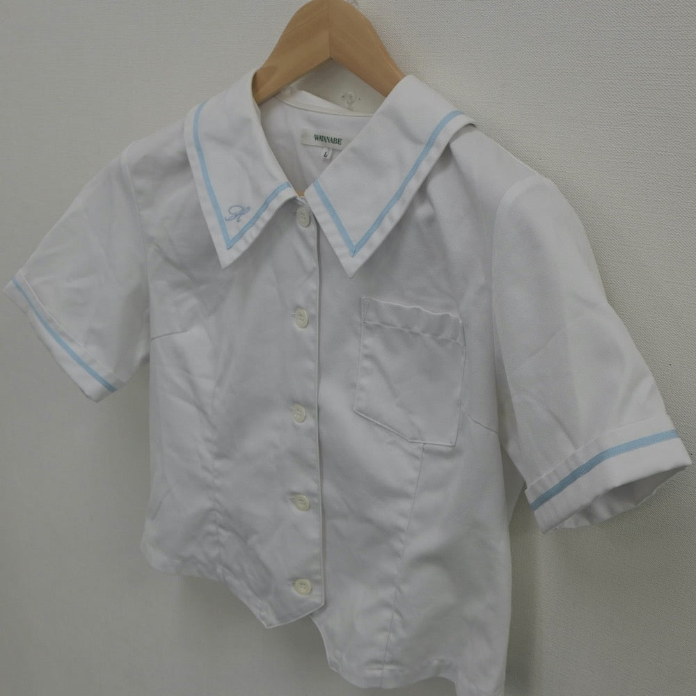 【中古】静岡県 浜名高等学校 女子制服 2点（シャツ）sf022647