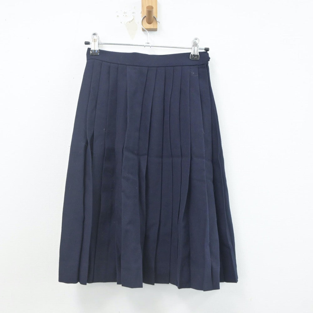 【中古】静岡県 浜松市立開成中学校 女子制服 3点（セーラー服・スカート）sf022667