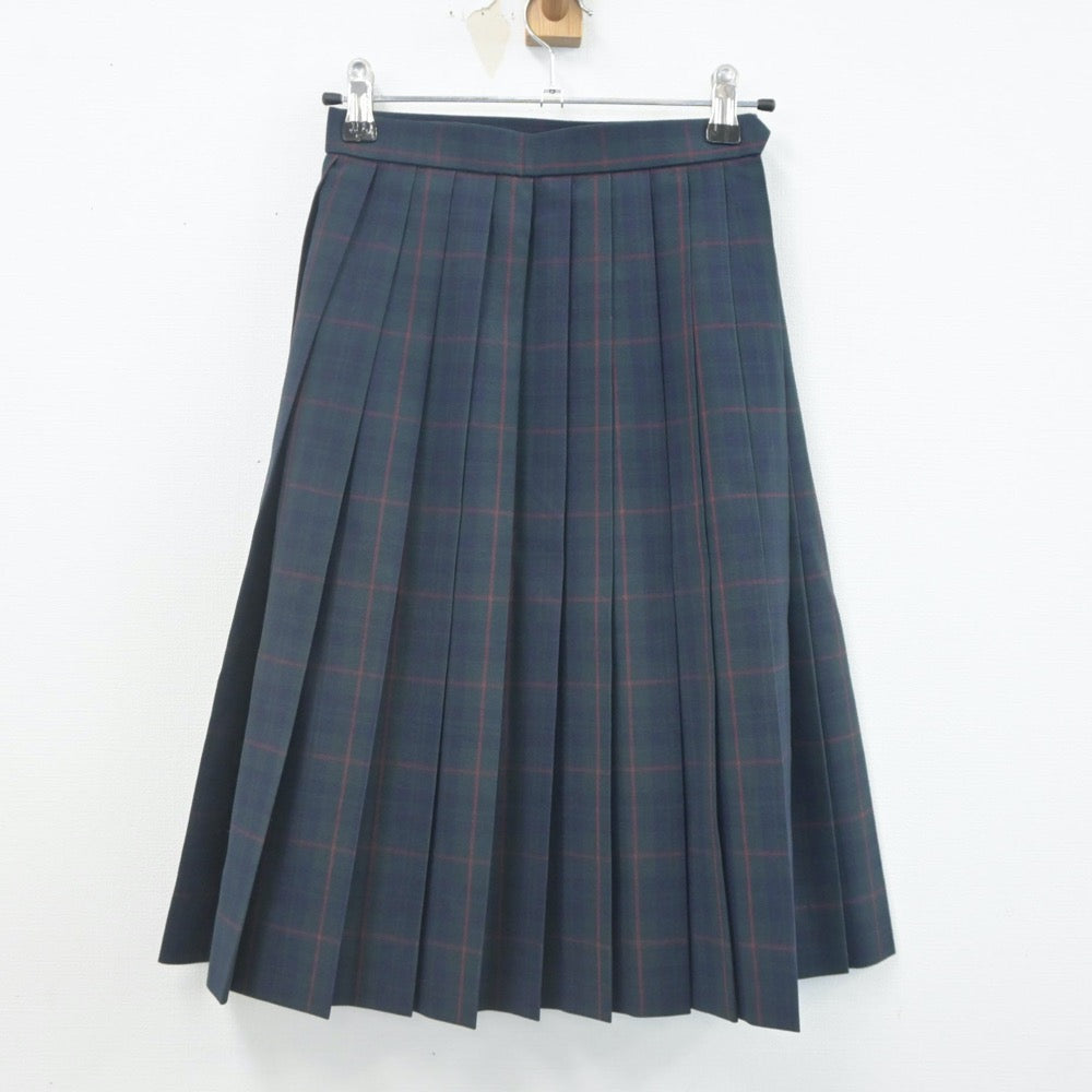 【中古】秋田県 十和田高等学校 女子制服 3点（シャツ・ベスト・スカート）sf022670