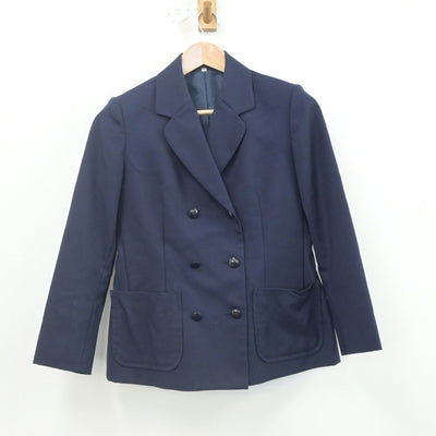 【中古】兵庫県 笹原中学校 女子制服 3点（ブレザー・スカート）sf022685