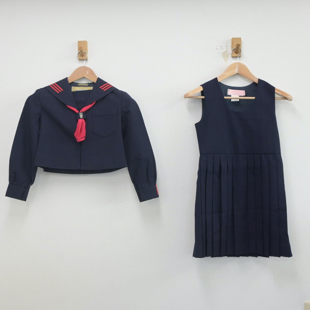 【中古】小学校制服 川村小学校 3点 sf022715