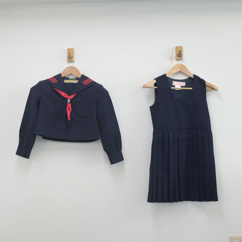 中古制服】小学校制服 川村小学校 3点 sf022716【リサイクル学生