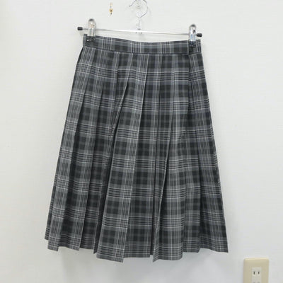 【中古】秋田県 明桜高等学校 女子制服 2点（シャツ・スカート）sf022724