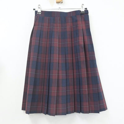 【中古】秋田県 城南中学校 女子制服 3点（シャツ・スカート）sf022728