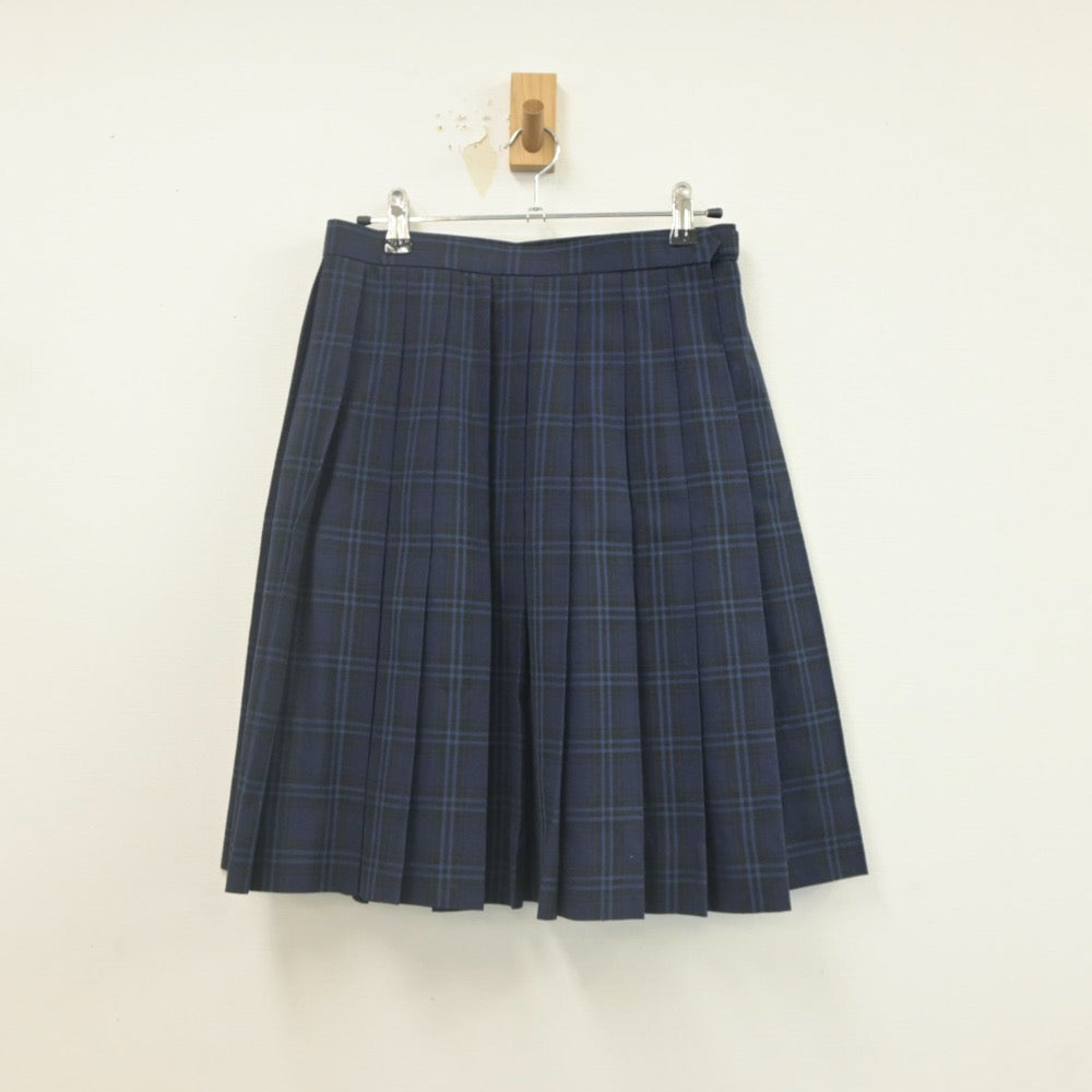 【中古】佐賀県 佐賀女子高等学校 女子制服 5点（ベスト・スカート）sf022736