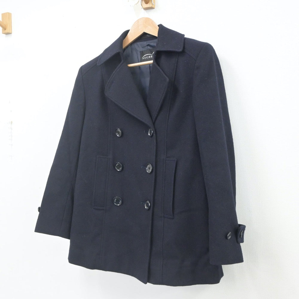 【中古】宮城県 聖ウルスラ学院英智高等学校 女子制服 1点（コート）sf022738