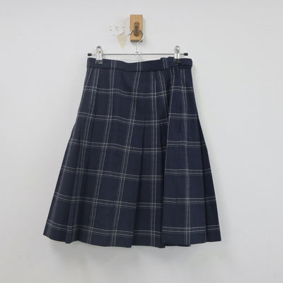 【中古】宮城県 聖ウルスラ学院英智高等学校 女子制服 1点（スカート）sf022739