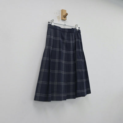 【中古】宮城県 聖ウルスラ学院英智高等学校 女子制服 1点（スカート）sf022739