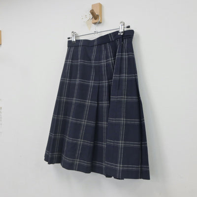 【中古】宮城県 聖ウルスラ学院英智高等学校 女子制服 1点（スカート）sf022739