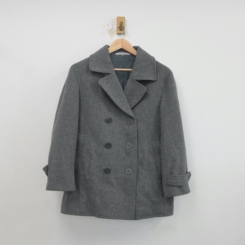 【中古】茨城県 常総学院高等学校 女子制服 1点（コート）sf022741