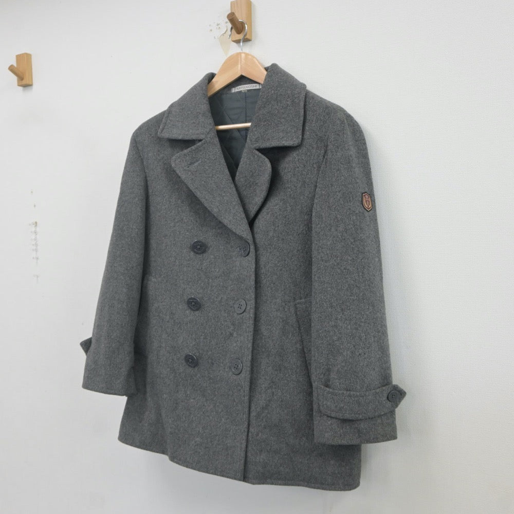 【中古】茨城県 常総学院高等学校 女子制服 1点（コート）sf022741