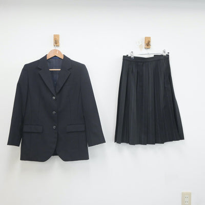 【中古】大阪府 大阪薫英女学院高等学校 女子制服 2点（ブレザー・スカート）sf022748