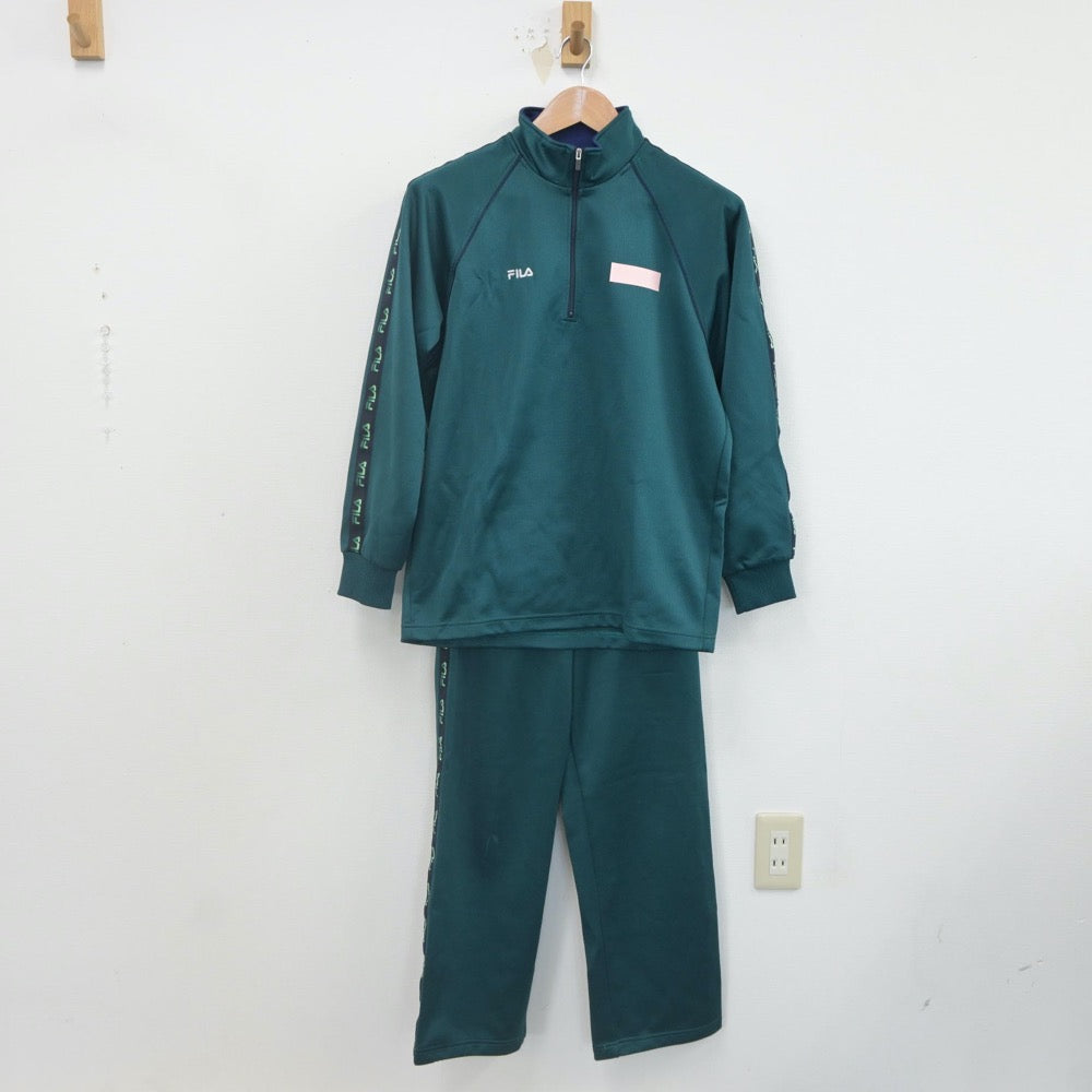 【中古】大阪府 大阪薫英女学院高等学校 女子制服 3点（ジャージ 上・ジャージ 下・体操服 下）sf022749