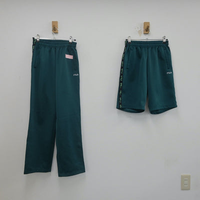 【中古】大阪府 大阪薫英女学院高等学校 女子制服 3点（ジャージ 上・ジャージ 下・体操服 下）sf022749