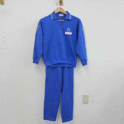 【中古】東京都 足立第十一中学校 女子制服 2点（ジャージ 上・ジャージ 下）sf022754