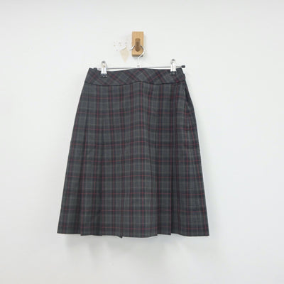 【中古】東京都 安田学園中学校 女子制服 3点（セーラー服・スカート）sf022756