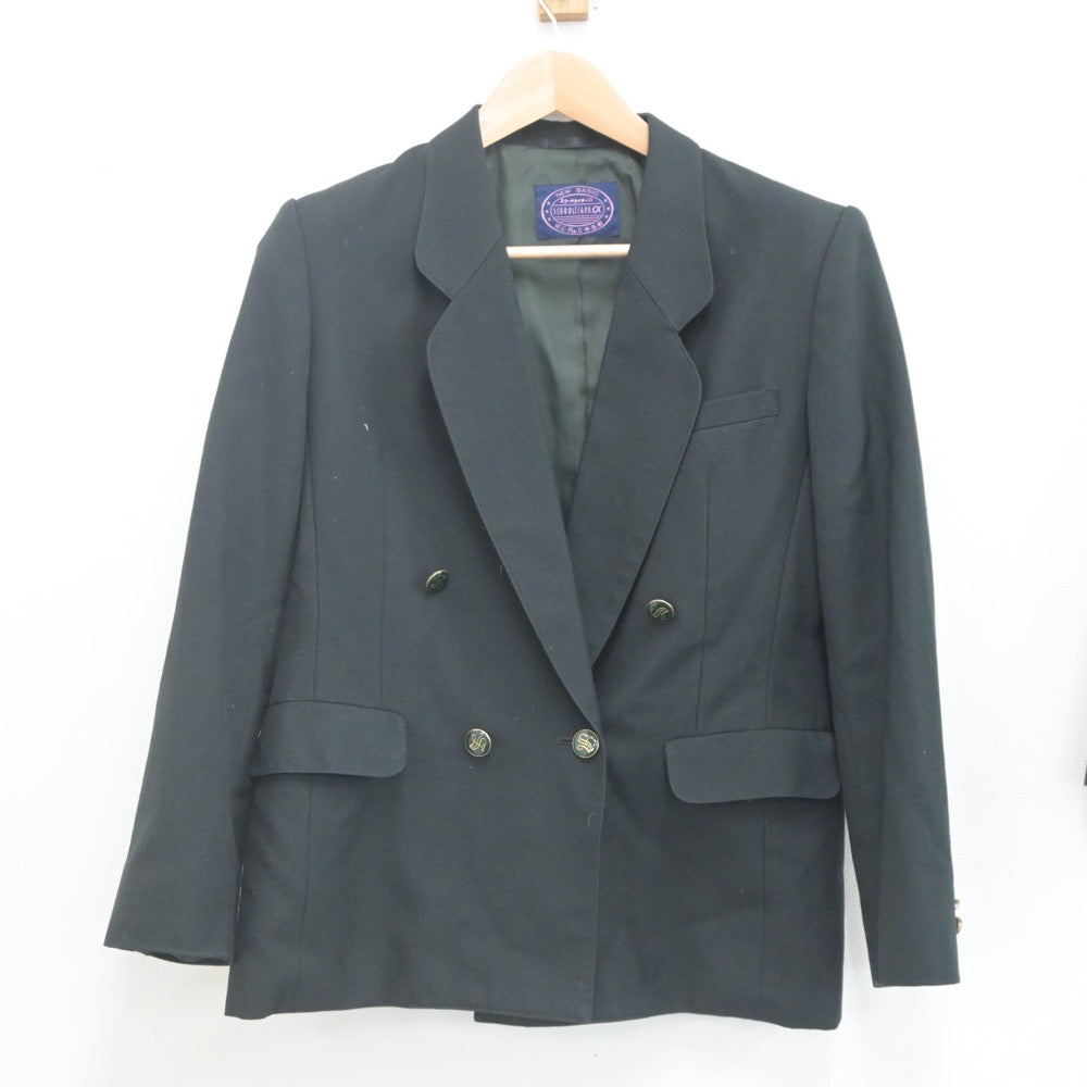 【中古】大阪府 狭山中学校 女子制服 3点（ブレザー・スカート）sf022776