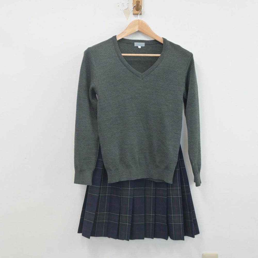 【中古】東京都 日々輝学園高等学校 女子制服 3点（ブレザー・ニット・スカート）sf022778