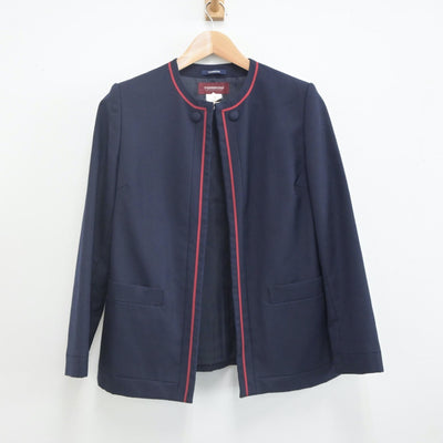 【中古】山形県 酒田東高等学校 女子制服 3点（ブレザー・スカート）sf022780