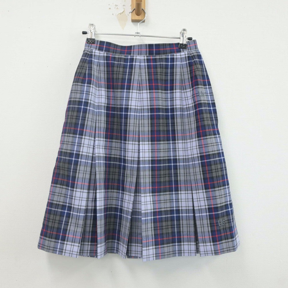 【中古】埼玉県 浦和学院高等学校 女子制服 4点（ニットベスト・シャツ・シャツ・スカート）sf022796