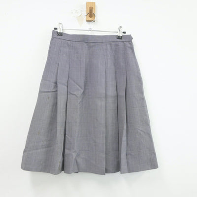 【中古】石川県 小松商業高等学校 女子制服 3点（シャツ・スカート）sf022807