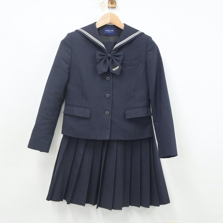 中古】大阪府 桜塚高等学校 女子制服 5点 (ブレザー・スカート