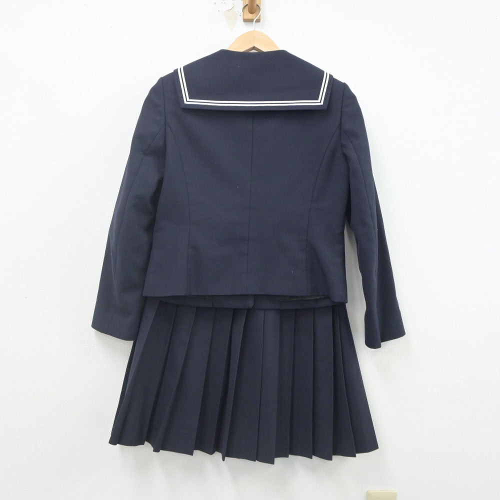 【中古】愛知県 桜花学園高等学校 女子制服 3点（セーラー服・スカート）sf022812