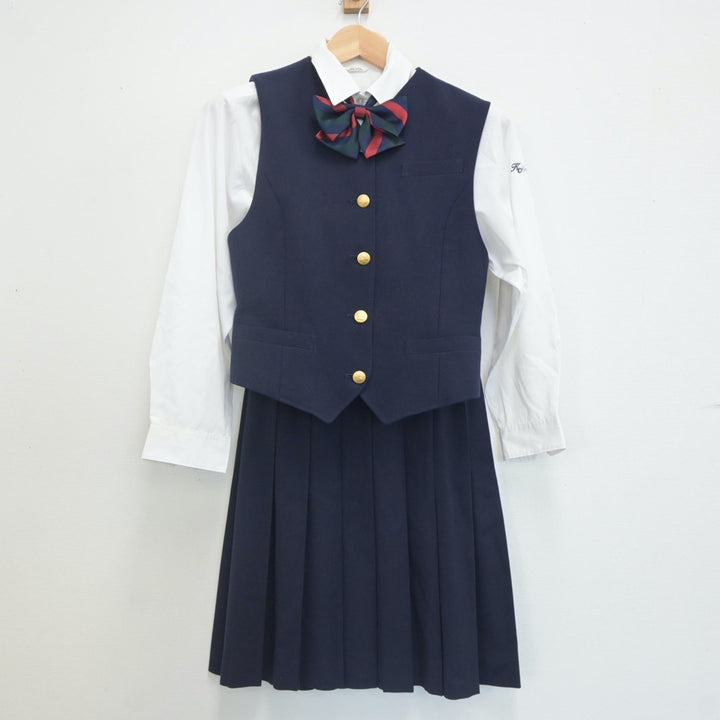 【中古制服】埼玉県 川越南高等学校 女子制服 5点（ブレザー・シャツ・ベスト・スカート）sf022824【リサイクル学生服】 | 中古制服通販パレイド