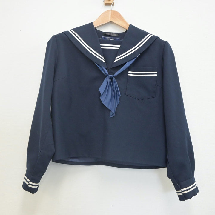 中古制服】静岡県 和田中学校 女子制服 3点（セーラー服・スカート）sf022835【リサイクル学生服】 | 中古制服通販パレイド