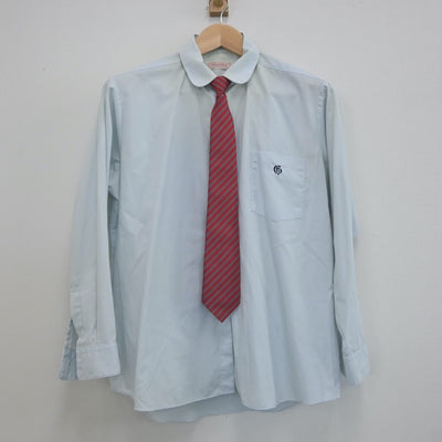 【中古】岐阜県 郡上高等学校 女子制服 4点（ニットベスト・シャツ・スカート）sf022849