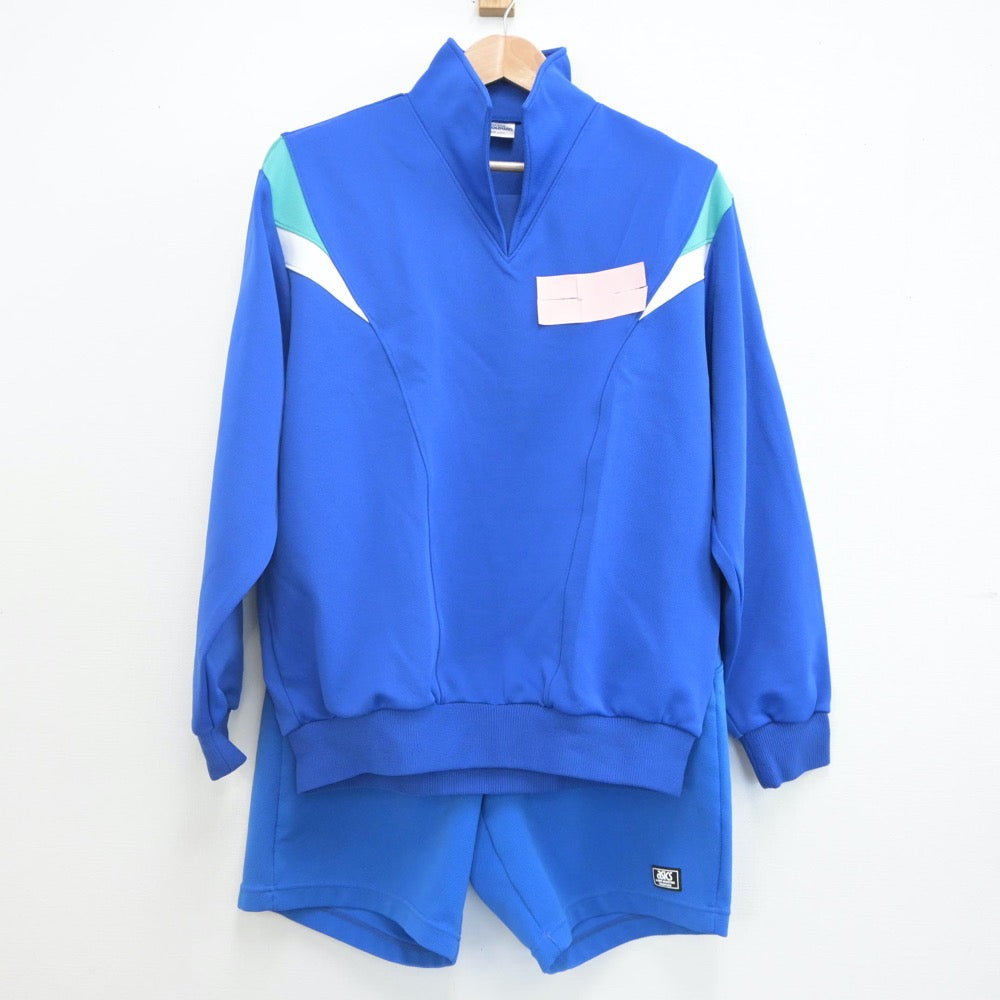 【中古】岐阜県 郡上高等学校 男子制服 3点（ジャージ 上・ジャージ 下・体操服 下）sf022856