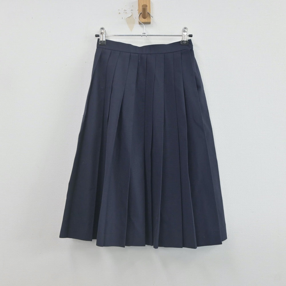 【中古】宮城県 中田中学校 女子制服 3点（セーラー服・セーラー服・スカート）sf022871