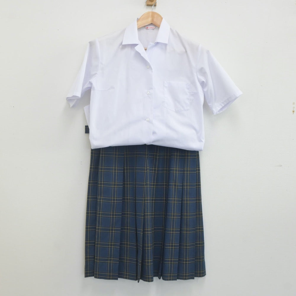 中古制服】山梨県 韮崎高等学校 女子制服 4点（シャツ・シャツ・ベスト・スカート）sf022884【リサイクル学生服】 | 中古制服通販パレイド