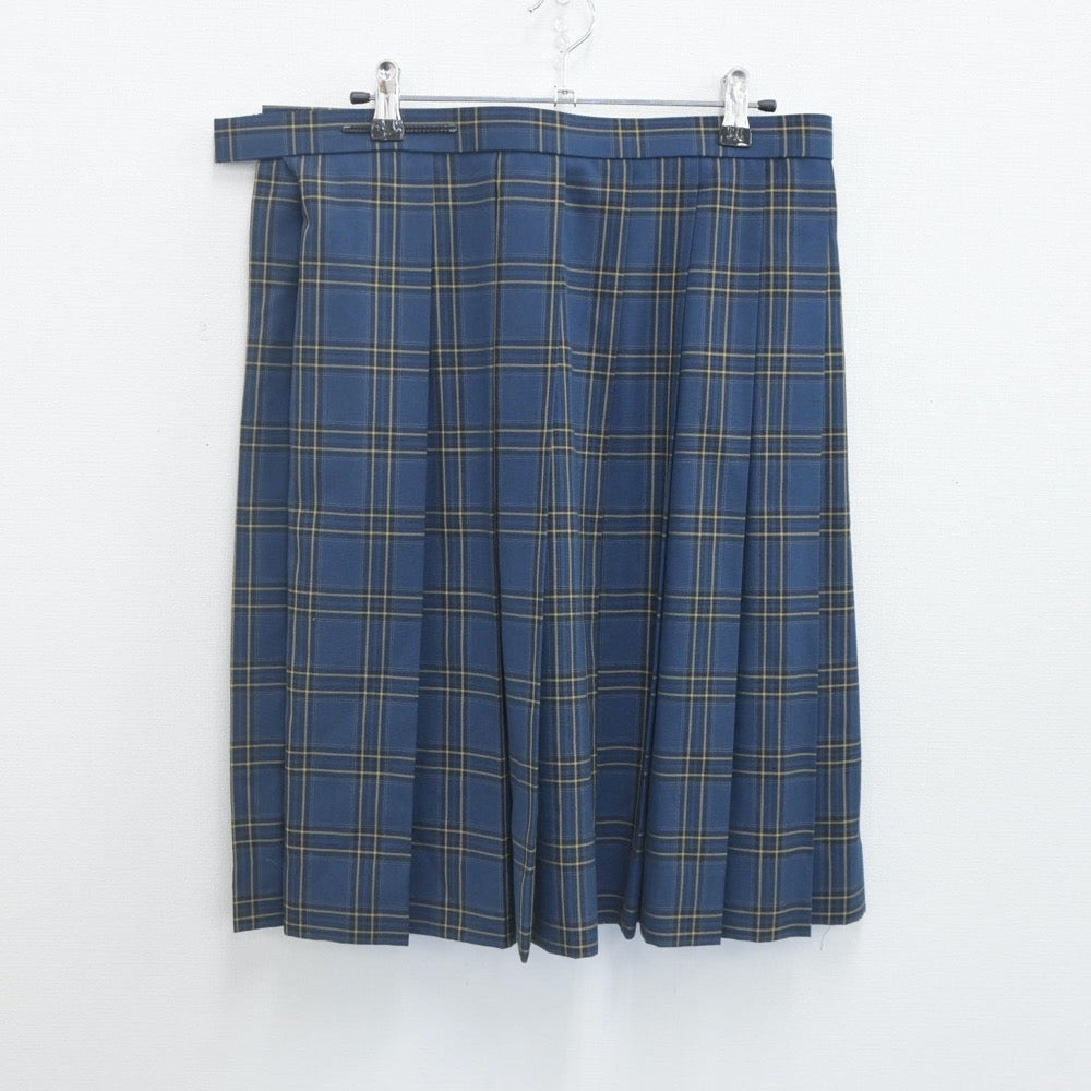 【中古】山梨県 韮崎高等学校 女子制服 4点（シャツ・シャツ・ベスト・スカート）sf022884