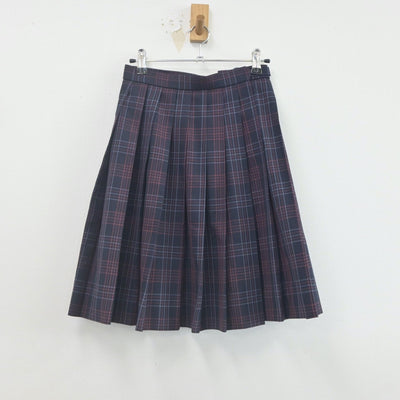 【中古】北海道 北海道旭川西高等学校 女子制服 3点（シャツ・ニットベスト・スカート）sf022886