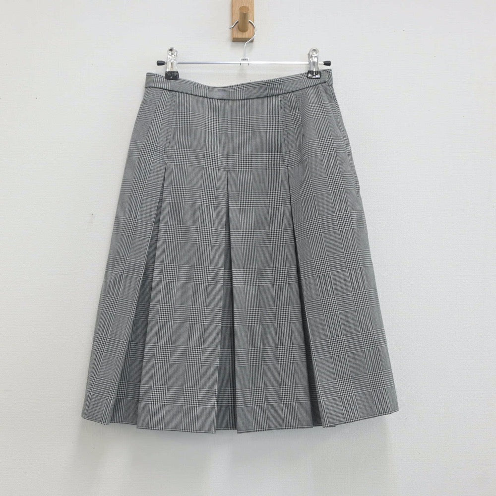 【中古】北海道 旭川忠和中学校 女子制服 6点（ブレザー・シャツ・ベスト・スカート）sf022889