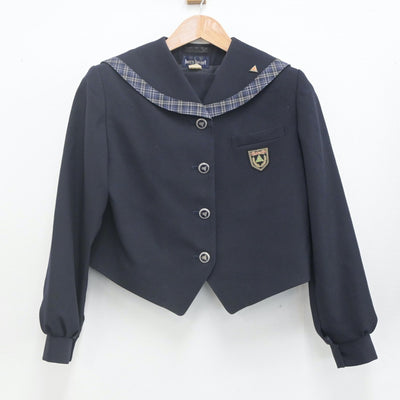 【中古】福岡県 八女学院高等学校 女子制服 3点（ブレザー・スカート）sf022890