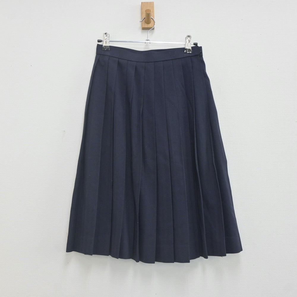 【中古】福岡県 八女高等学校 女子制服 6点（ブレザー・シャツ・ニット・スカート）sf022895