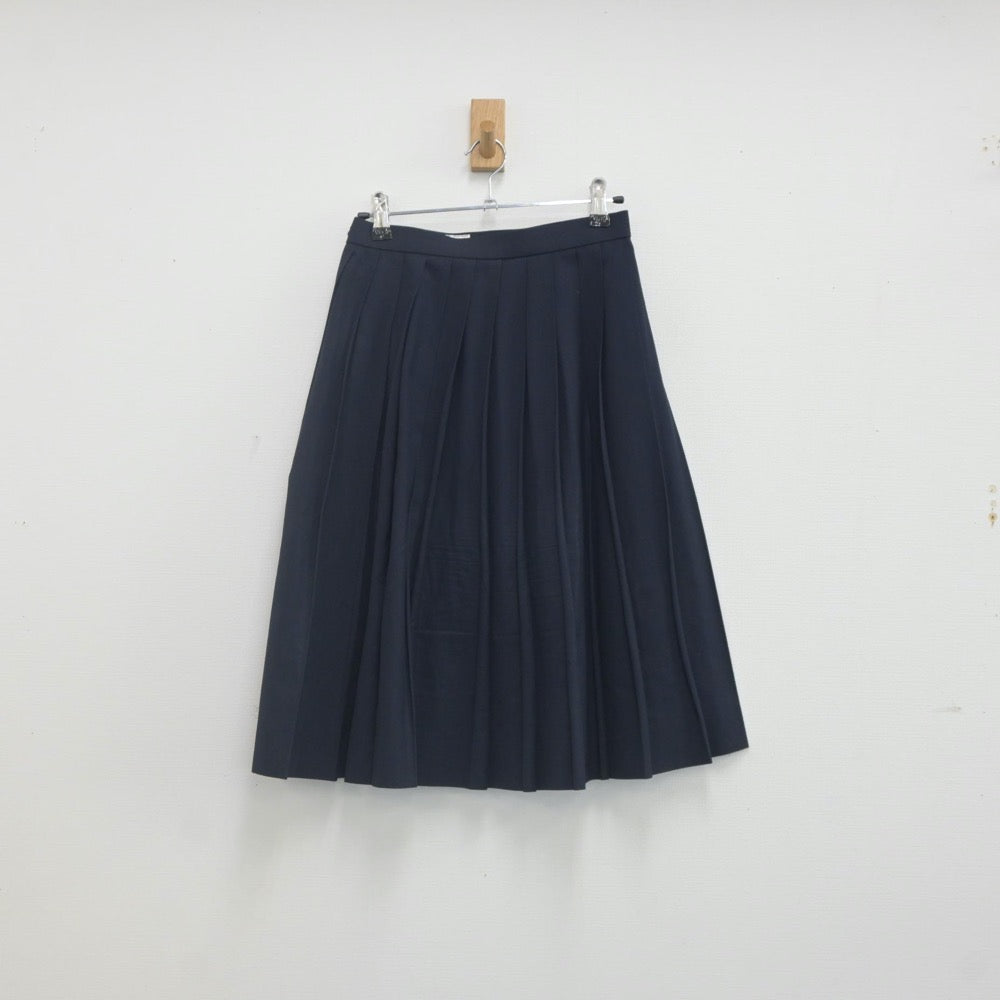 【中古】福岡県 八女高等学校 女子制服 3点（シャツ・ベスト・スカート）sf022896